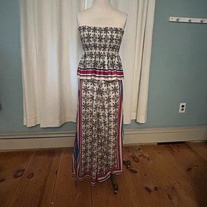 Zara Printed Top & Pant Set